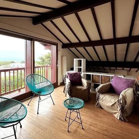 Maison Basque - Vue Ocean - 10 Pers - * Bidart