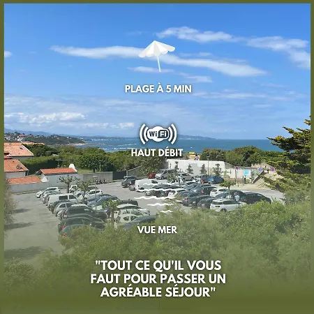 Villa Maison Basque - Vue Ocean - 10 Pers -